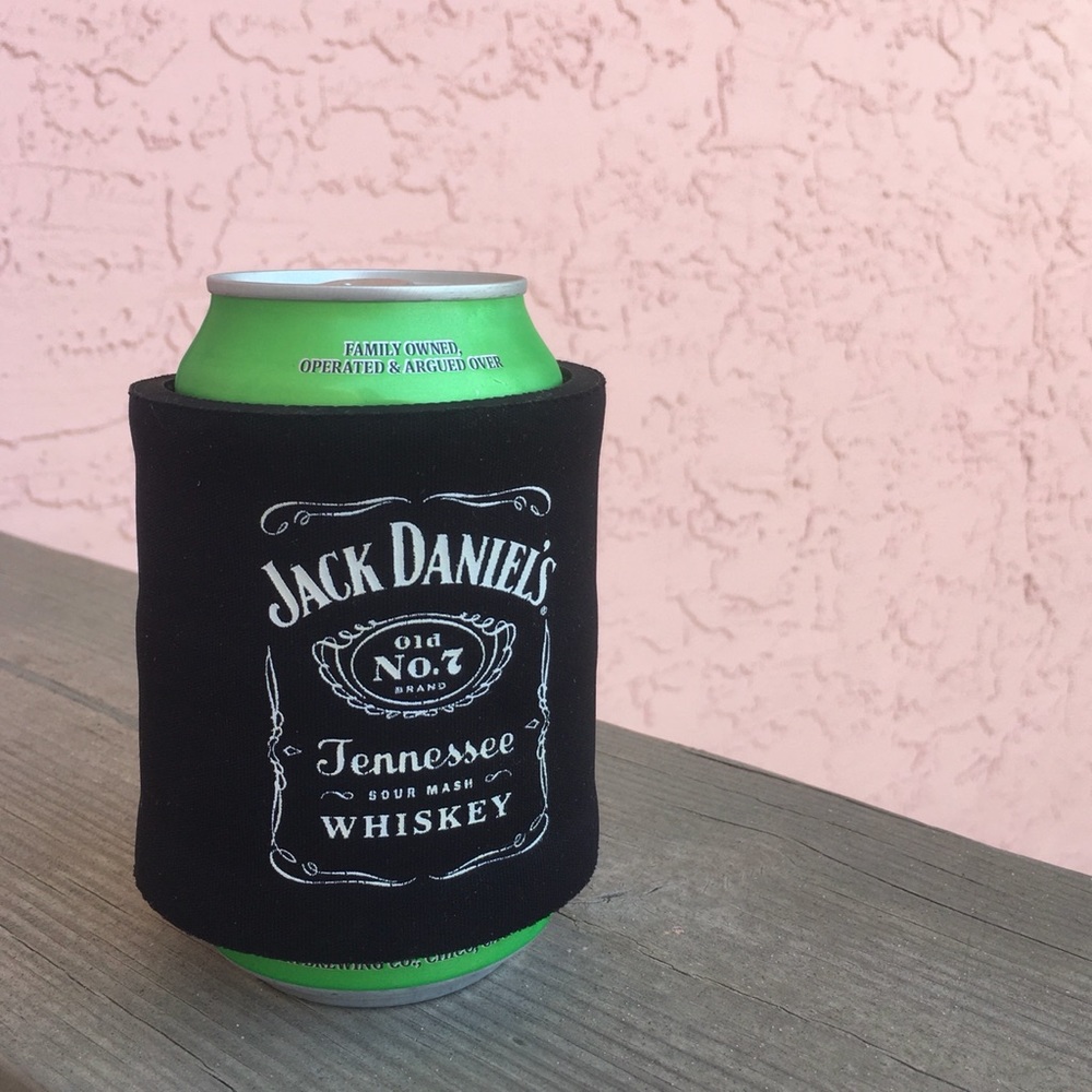 2 Jack Daniels Tennessee Sour Mash Wrap Around Koozies